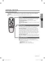 Предварительный просмотр 37 страницы Samsung SR8987 User Manual