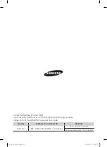 Предварительный просмотр 54 страницы Samsung SR8987 User Manual