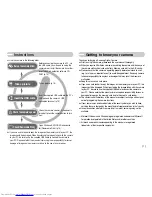 Предварительный просмотр 2 страницы Samsung SRC-A3 - Genuine Digital Camera NV11 User Manual