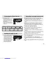 Предварительный просмотр 14 страницы Samsung SRC-A3 - Genuine Digital Camera NV11 User Manual