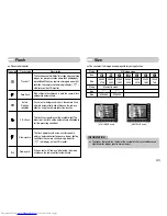 Предварительный просмотр 32 страницы Samsung SRC-A3 - Genuine Digital Camera NV11 User Manual