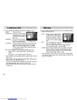 Предварительный просмотр 33 страницы Samsung SRC-A3 - Genuine Digital Camera NV11 User Manual