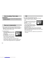 Предварительный просмотр 37 страницы Samsung SRC-A3 - Genuine Digital Camera NV11 User Manual