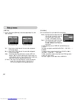 Предварительный просмотр 61 страницы Samsung SRC-A3 - Genuine Digital Camera NV11 User Manual