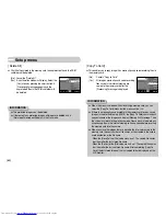 Предварительный просмотр 65 страницы Samsung SRC-A3 - Genuine Digital Camera NV11 User Manual