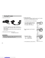 Предварительный просмотр 77 страницы Samsung SRC-A3 - Genuine Digital Camera NV11 User Manual