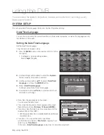 Предварительный просмотр 36 страницы Samsung SRD-1610 User Manual