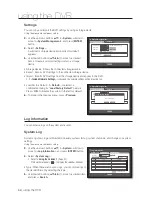 Предварительный просмотр 44 страницы Samsung SRD-1610 User Manual