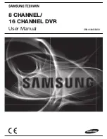 Samsung SRD-1642 User Manual preview