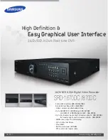 Samsung SRD-1670DC Specifications preview