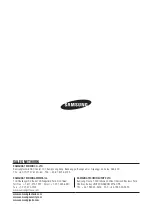 Preview for 8 page of Samsung SRD-442 Quick Manual