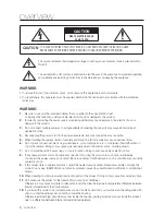 Предварительный просмотр 4 страницы Samsung SRD-450 User Manual