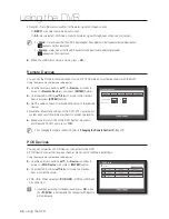 Preview for 46 page of Samsung SRD-470 User Manual