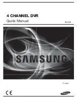 Samsung SRD-476D Quick Manual preview