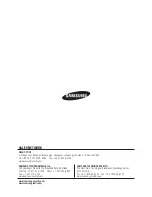 Preview for 8 page of Samsung SRD-476D Quick Manual