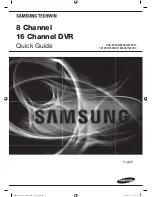 Preview for 1 page of Samsung SRD-830DC Quick Manual