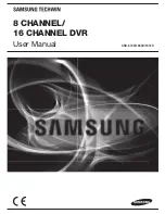 Samsung SRD-873D User Manual preview