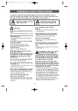 Preview for 3 page of Samsung SRL550DW Owner'S Instructions Manual