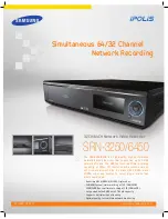 Samsung SRN-3250 Specifications предпросмотр