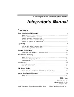 Samsung SRP-350 Bixolon Integrator'S Manual предпросмотр