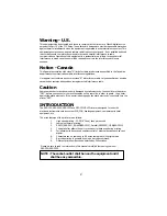 Preview for 2 page of Samsung SRP - 350 Operator'S Manual