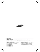 Preview for 231 page of Samsung SSA-M2000 User Manual