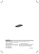 Preview for 16 page of Samsung SSA-R1003 User Manual