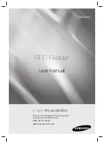 Samsung SSA-R2000 User Manual preview