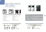 Предварительный просмотр 1 страницы Samsung SSA-R2001 Specifications