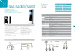 Samsung SSA-S4000 Specifications предпросмотр