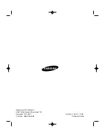 Preview for 103 page of Samsung SSC17WEB User Manual