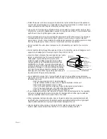 Предварительный просмотр 4 страницы Samsung ST-62T6 Owner'S Instructions Manual