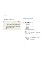 Предварительный просмотр 29 страницы Samsung ST30 User Manual