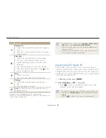 Предварительный просмотр 40 страницы Samsung ST30 User Manual