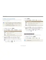 Предварительный просмотр 63 страницы Samsung ST30 User Manual