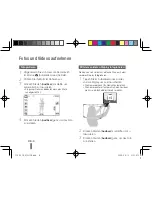 Предварительный просмотр 18 страницы Samsung ST550 Quick Start Manual