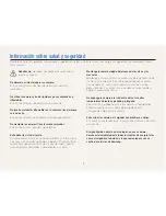 Предварительный просмотр 2 страницы Samsung ST700 (Spanish) Manual Del Usuario