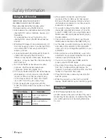 Предварительный просмотр 4 страницы Samsung STB-E7500 User Manual