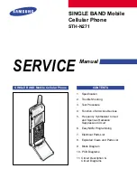 Предварительный просмотр 1 страницы Samsung STH-N271 Service Manual