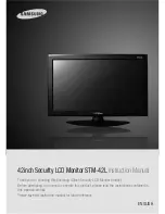 Samsung STM-42L Instruction Manual preview