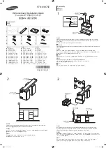 Preview for 1 page of Samsung STN-W4075E Installation Manual