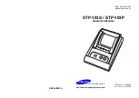 Samsung STP-103P Operator'S Manual preview