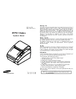 Samsung STP131 Series Operator'S Manual preview