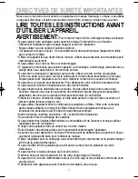 Preview for 10 page of Samsung SU2911 Operating Instructions Manual