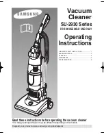 Preview for 1 page of Samsung SU2931 Operating Instructions Manual