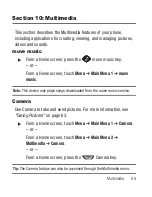 Preview for 73 page of Samsung Suede R710 User Manual