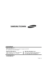 Предварительный просмотр 9 страницы Samsung SUT-80 User Manual