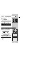 Preview for 20 page of Samsung SV-2303X Instruction Manual