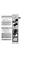 Предварительный просмотр 9 страницы Samsung SV-241G Instruction Manual