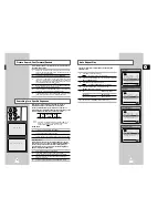 Предварительный просмотр 21 страницы Samsung SV-241G Instruction Manual